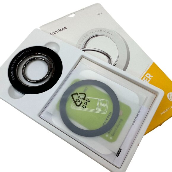 Lamicall‎ RS06 Phone Ring Holder MISTY BLACK With Magnetic Adsorption NEW IN BOX - Picture 4 of 8
